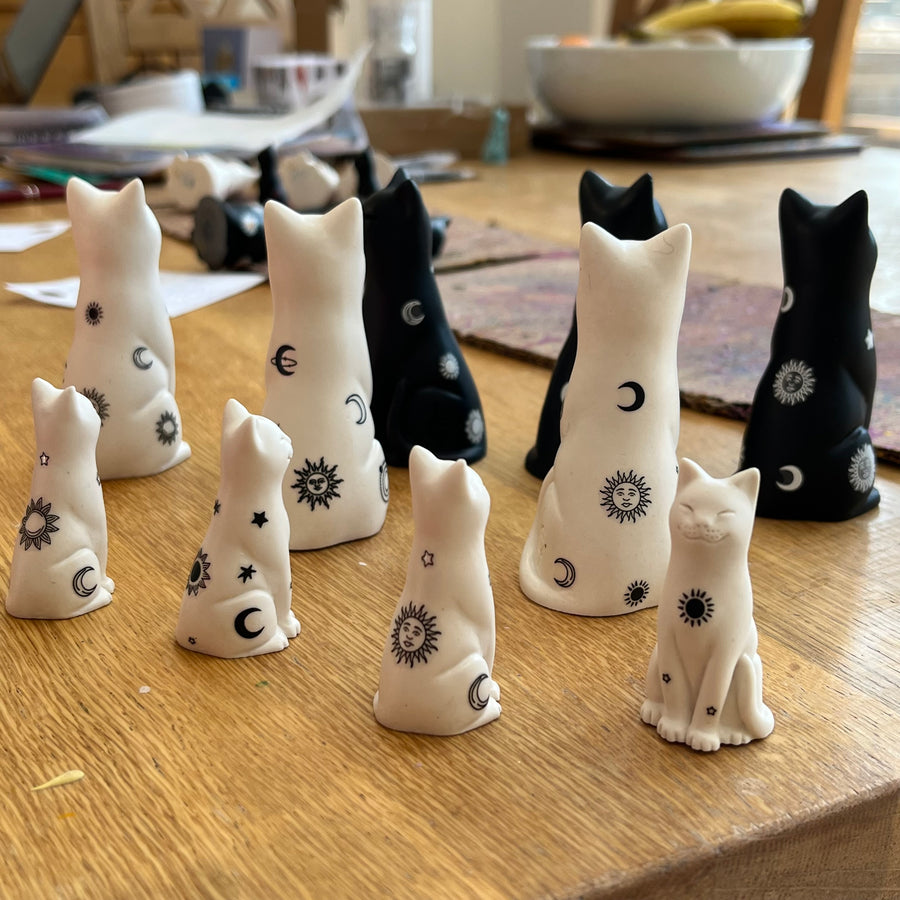 Hand Finished Original Lucky Natural Kitten