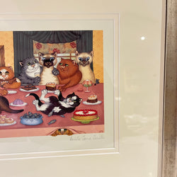 The 10th Anniversary, Vintage Linda Jane Smith Framed Limited Edition Print