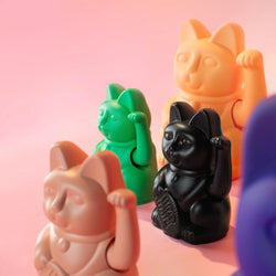 Maneki Neko Mini by Donkey BLACK