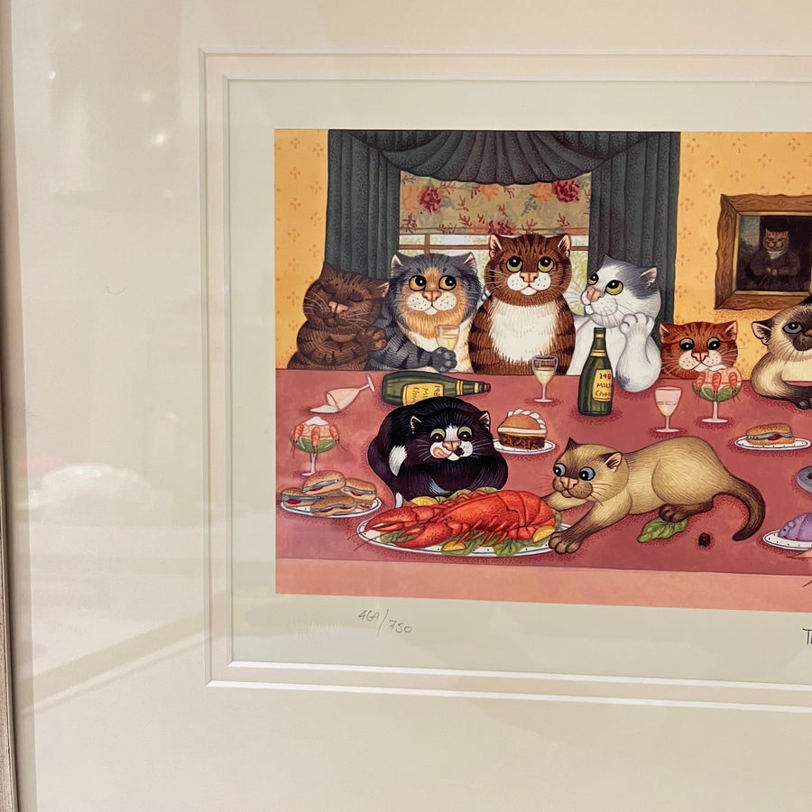 The 10th Anniversary, Vintage Linda Jane Smith Framed Limited Edition Print