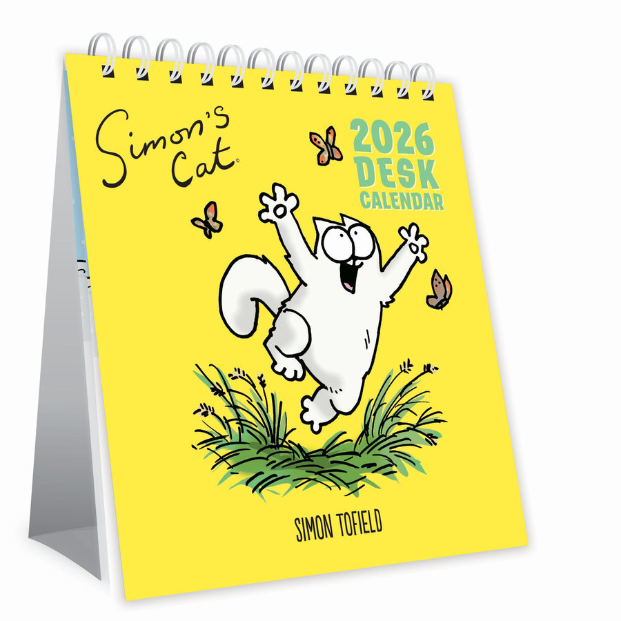 Simon’s Cat 2026 Easel Desk Calendar