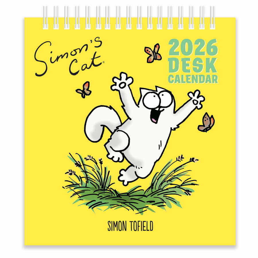 Simon’s Cat 2026 Easel Desk Calendar