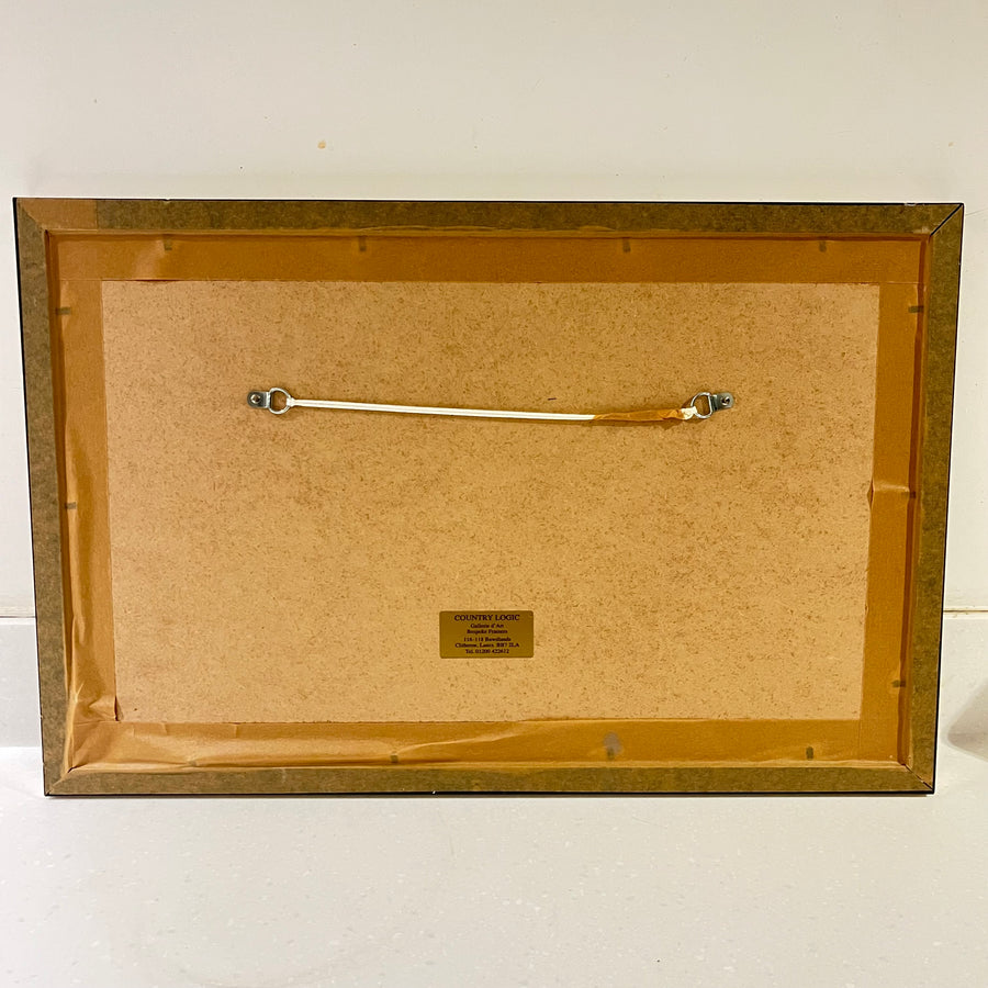 The Stag Party, Linda Jane Smith Vintage Framed Limited Edition Print