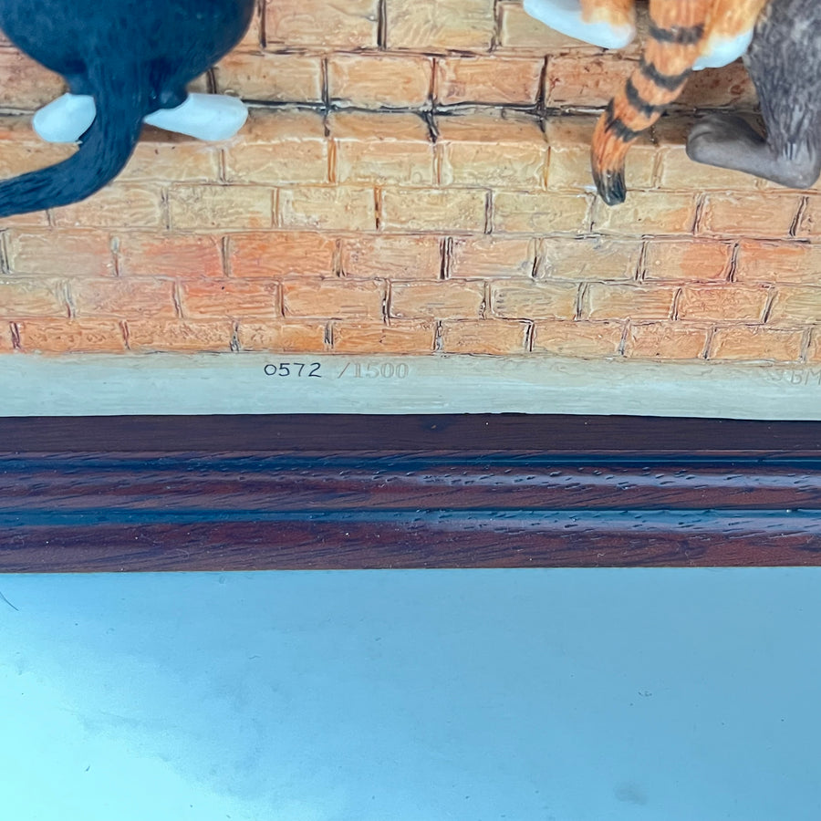 Vintage First Class Cats Comic & Curious Cats A1894 RARE LTD EDN