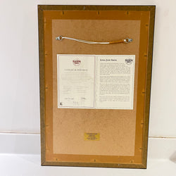 First Class Cats, Vintage Linda Jane Smith Framed Limited Edition Print