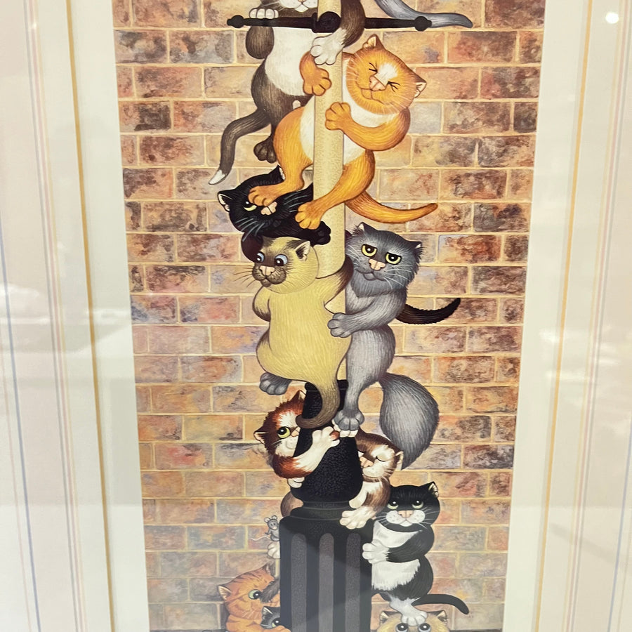 Top Cat, Vintage Linda Jane Smith Framed Limited Edition Print