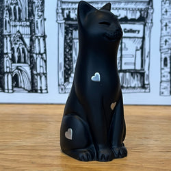 Hand Finished Original Lucky Black Cat
