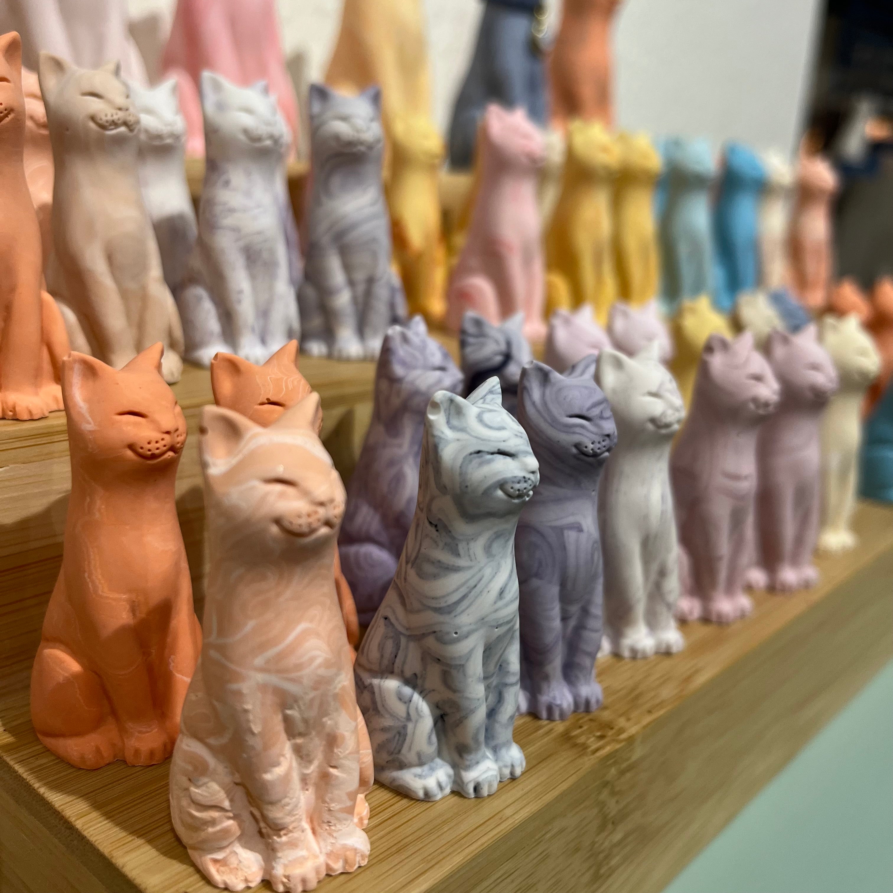 Six Colourful Feral Lucky Kittens (all Made in York)