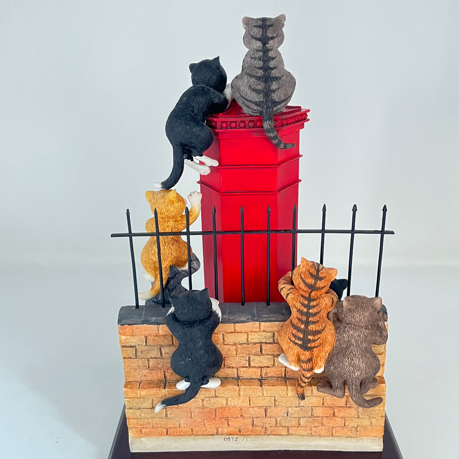 Vintage First Class Cats Comic & Curious Cats A1894 RARE LTD EDN