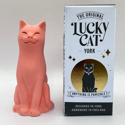 Red Pastel Original Lucky Cat