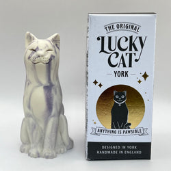 Lavender & White Original Lucky Cat