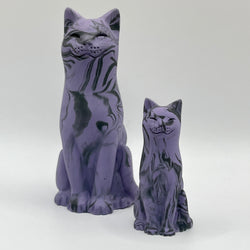 Lavender & Black Original Lucky Cat