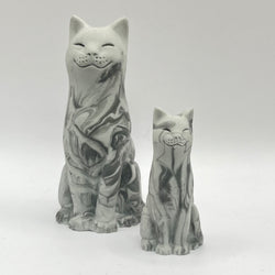 Grey Silver Tabby Original Lucky Cat