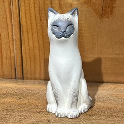 Hand-Painted Blue Point Original Lucky Cat
