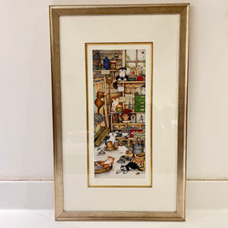 The Potting Shed, Vintage Linda Jane Smith Framed Limited Edition Print