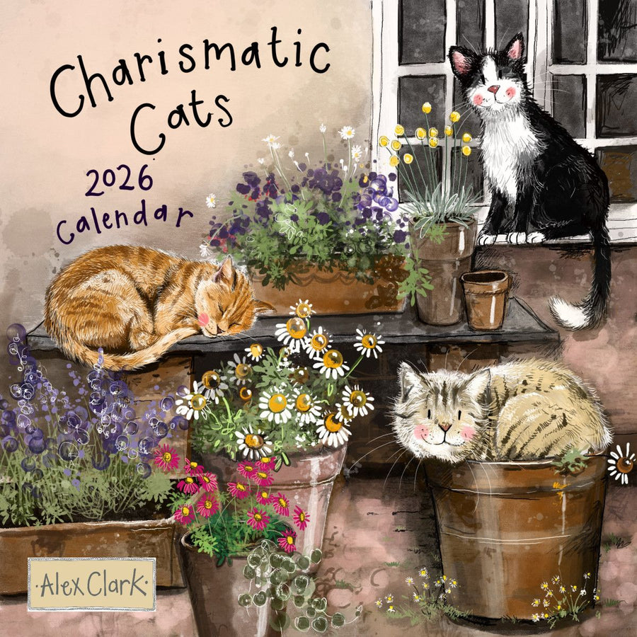 2026 Charismatic Cats Calendar by Alex Clark