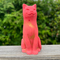 The Gilded Lucky Cat - Antique Gold