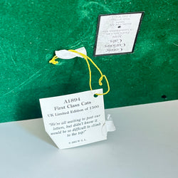 Vintage First Class Cats Comic & Curious Cats A1894 RARE LTD EDN