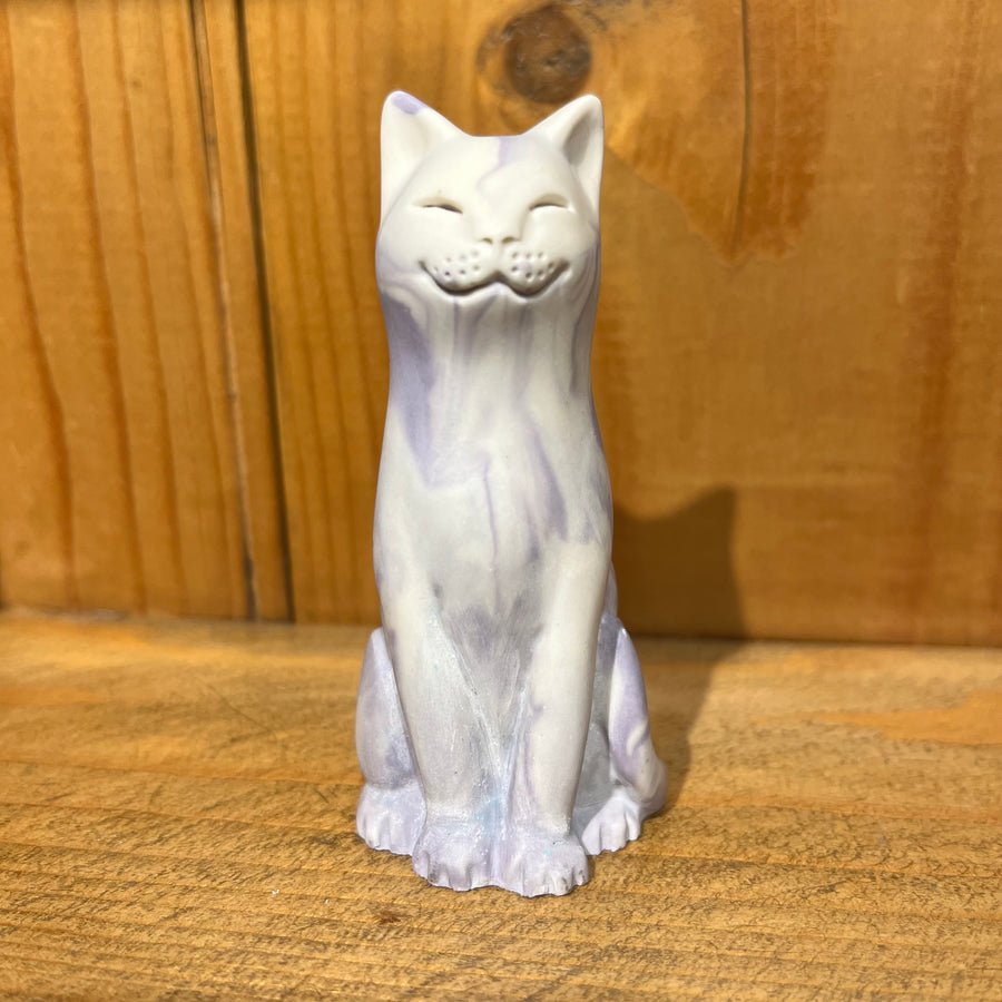 Lavender & White Original Lucky Cat