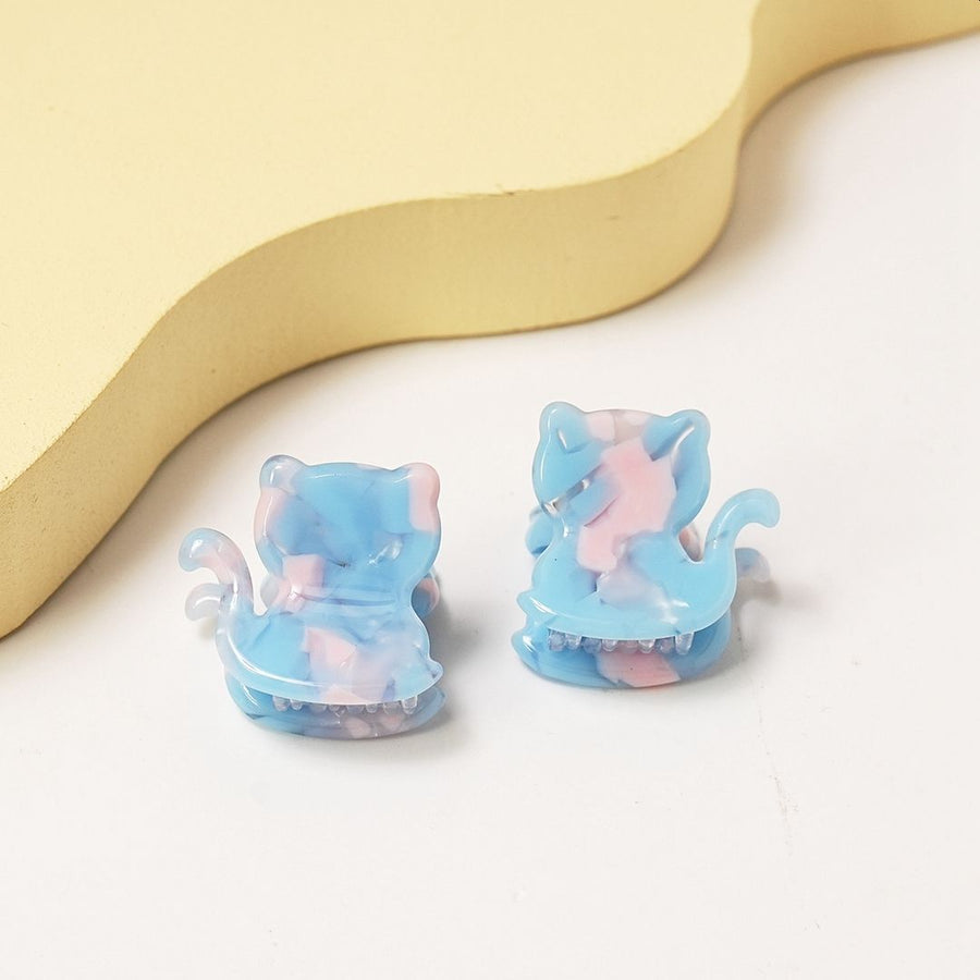 Pair of Cat Shaped Mini Hair Claws