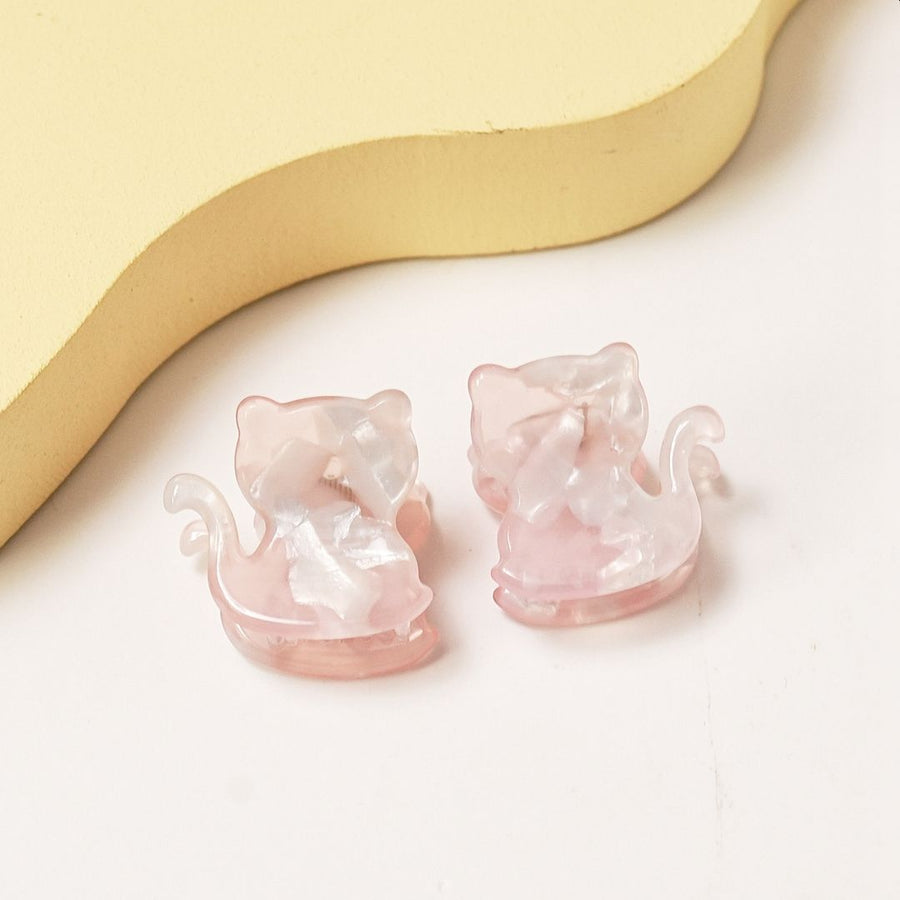 Pair of Cat Shaped Mini Hair Claws