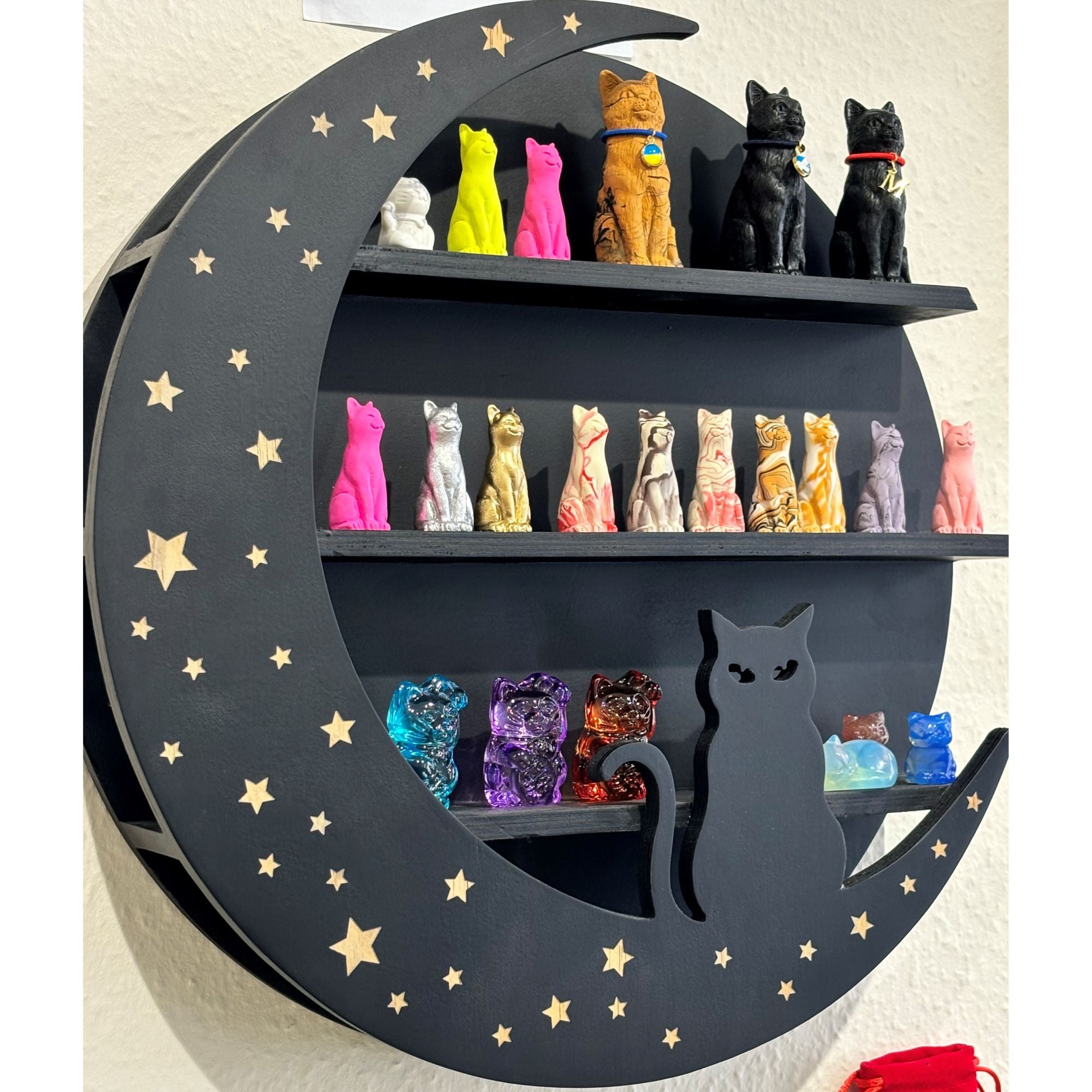 Cat and Moon Shelf