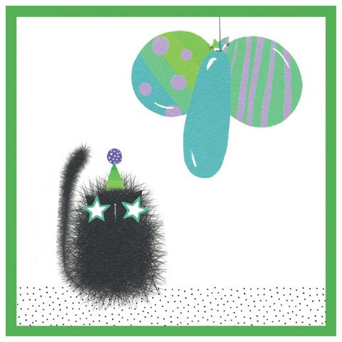Cat & Balloons