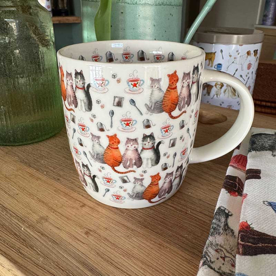 Cats and Tea Mug