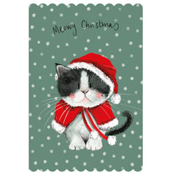 Christmas Kitten Cards, by Alex Clark
