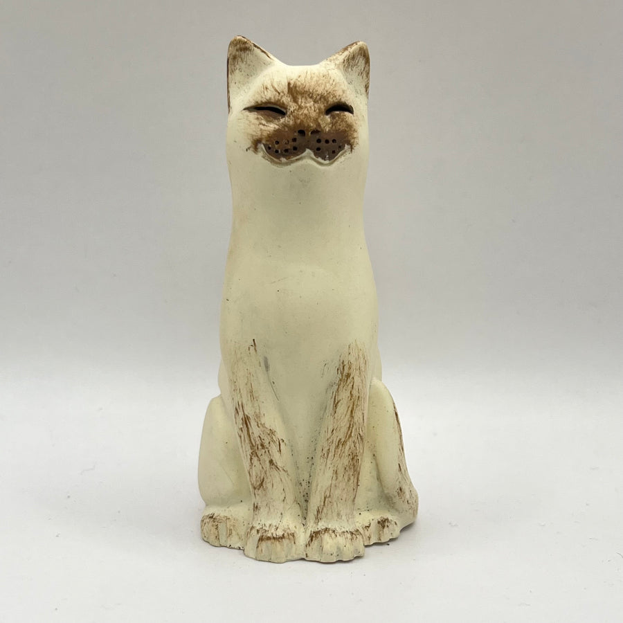 Hand-Painted Chocolate Point Original Lucky Cat