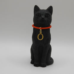 8cm Original Lucky Cat with Initial O Charm
