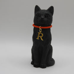 8cm Original Lucky Cat with Initial R Charm