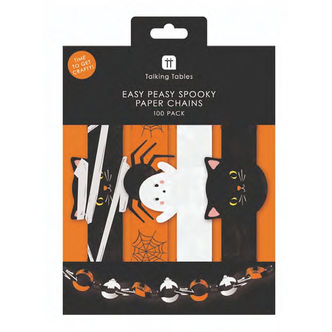 Easy Peasy Spooking Paper Chains