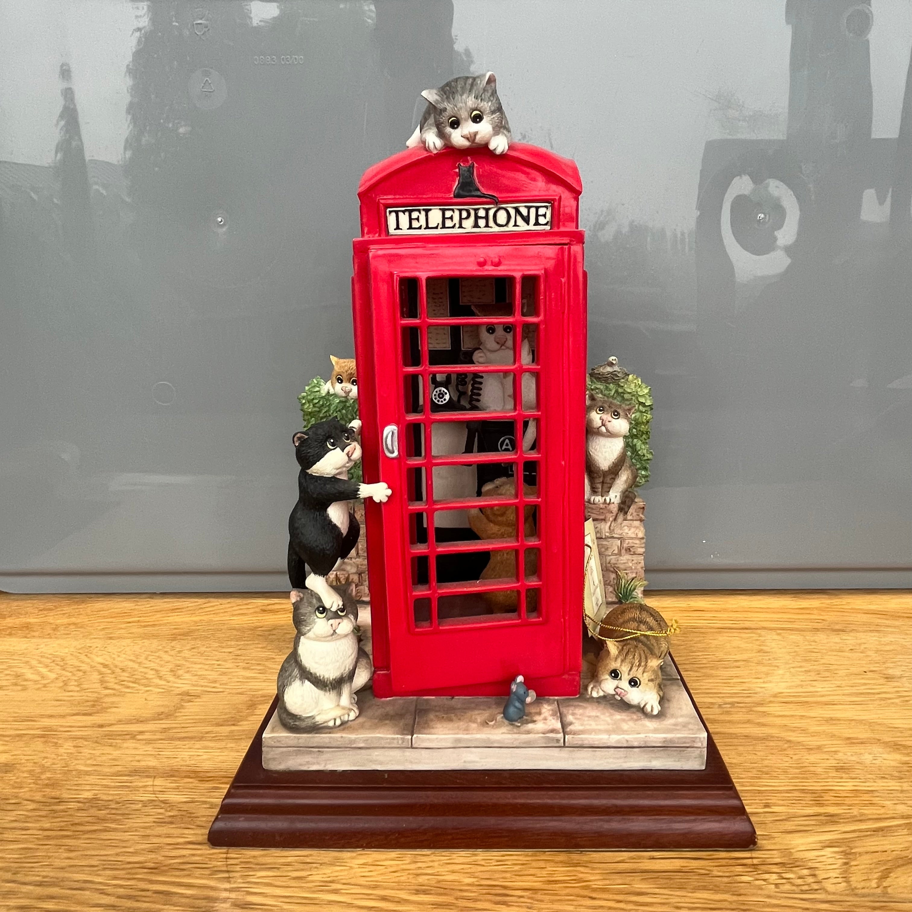 Vintage Cat Calls Comic & Curious Cats A6042 RARE LTD EDN