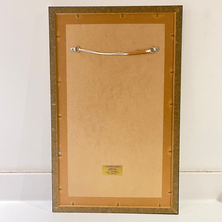 The Potting Shed, Vintage Linda Jane Smith Framed Limited Edition Print