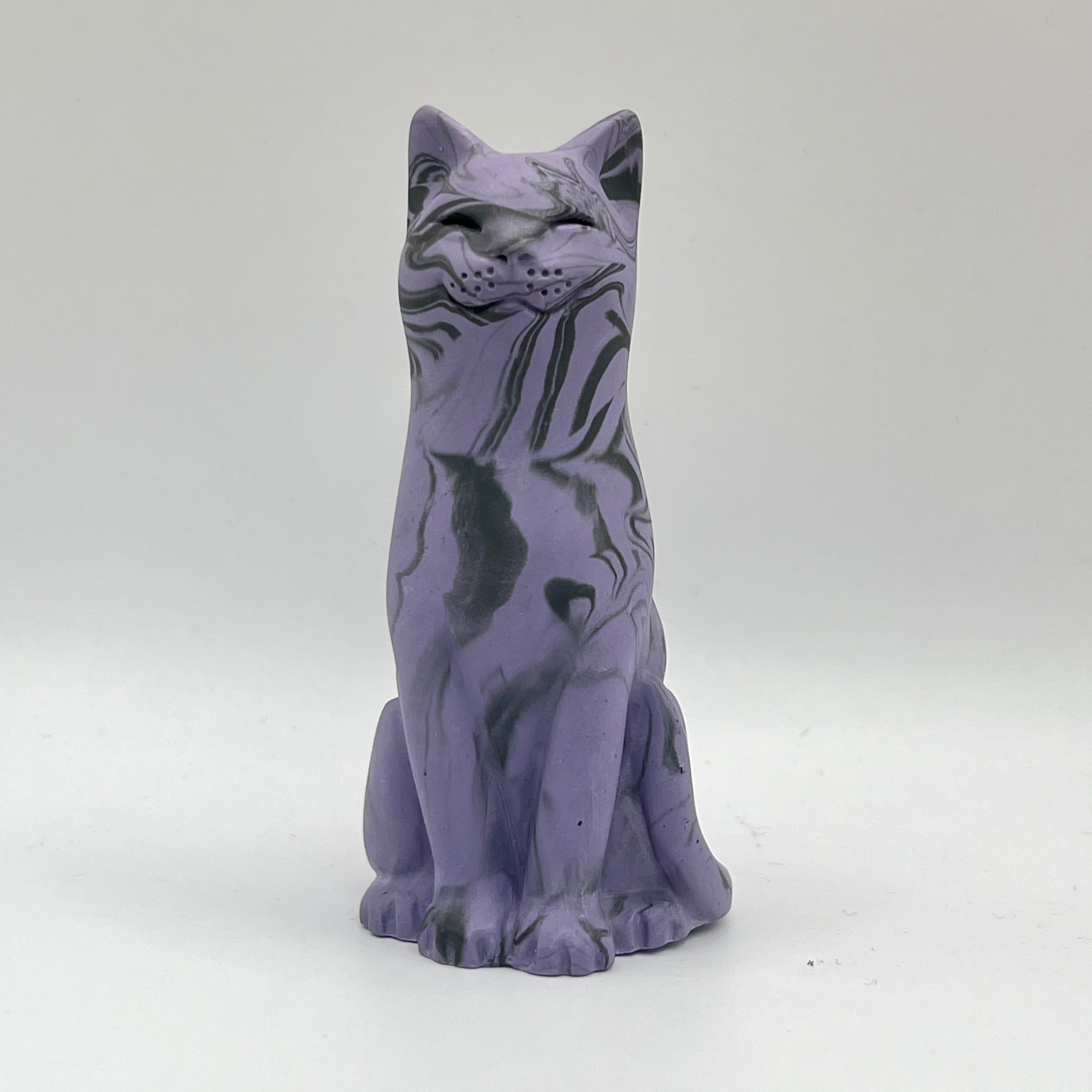 Lavender & Black Original Lucky Cat