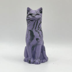 Lavender & Black Original Lucky Cat