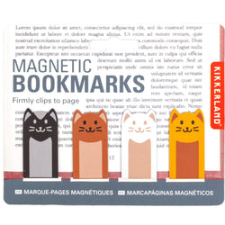 Magnetic Cat Bookmarks, 4 pack, The Cat Gallery