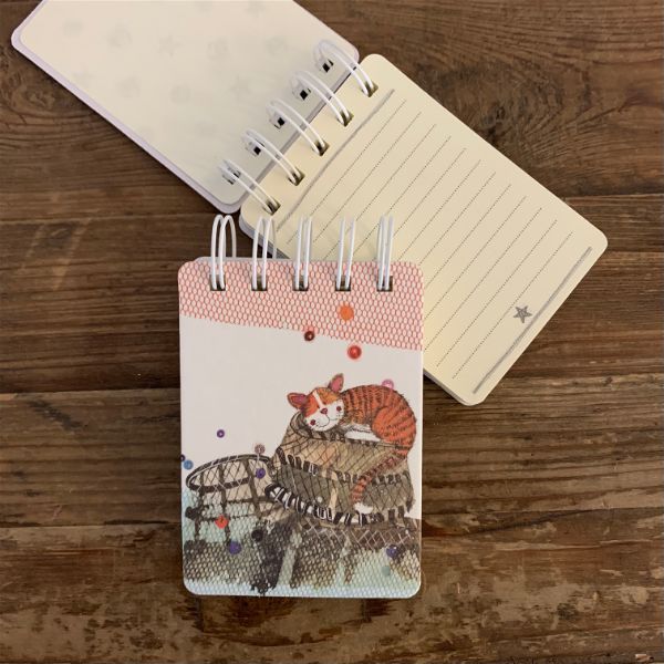 Lobster Pots Spiral Notepad