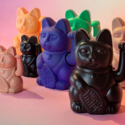 Maneki Neko Mini by Donkey VIOLET