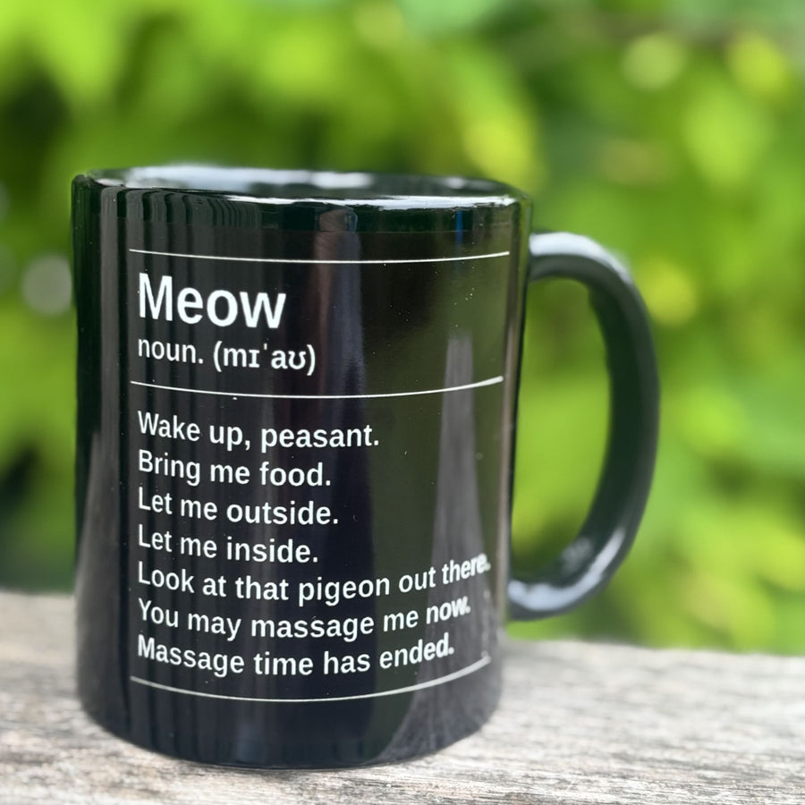 Meow Definition Mug