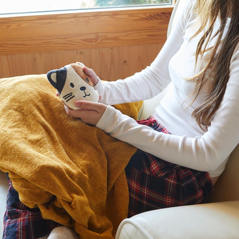 Microwavable Calico Cat Handwarmer