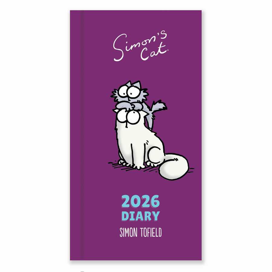 Simon's Cat 2026 Slim Diary