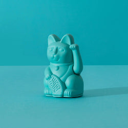 Maneki Neko Mini de Donkey TURQUESA