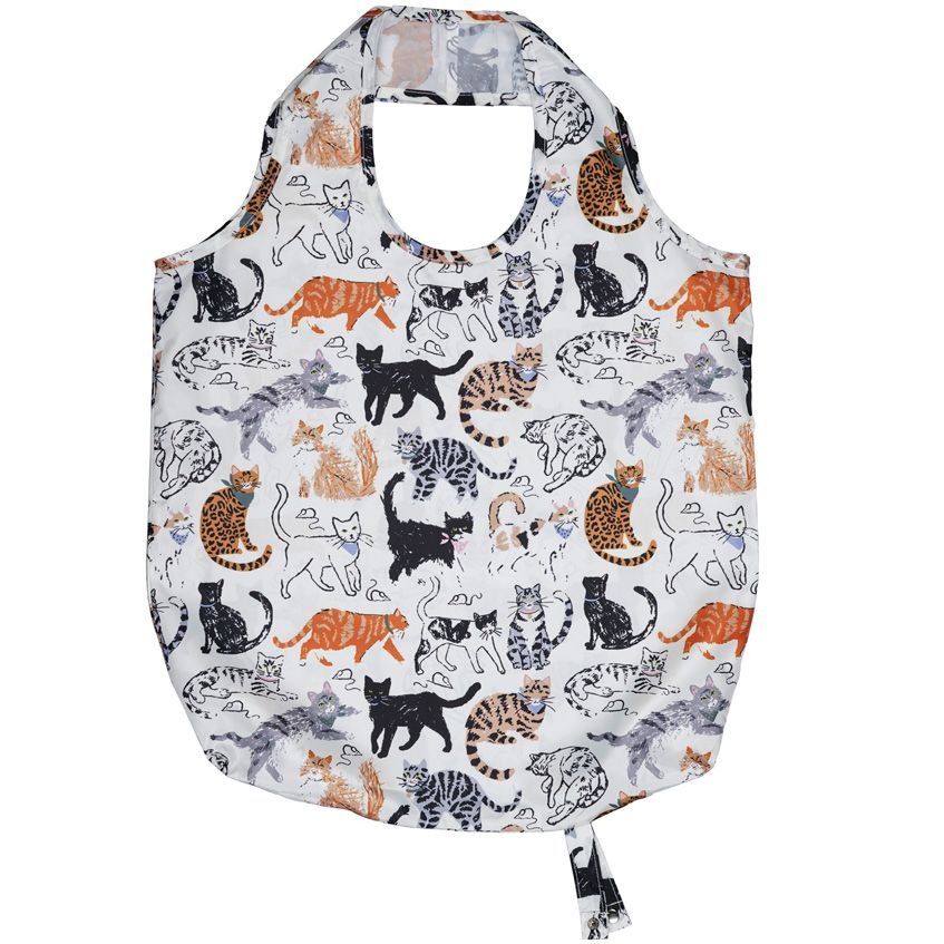 Feline Friends Packable Bag 1