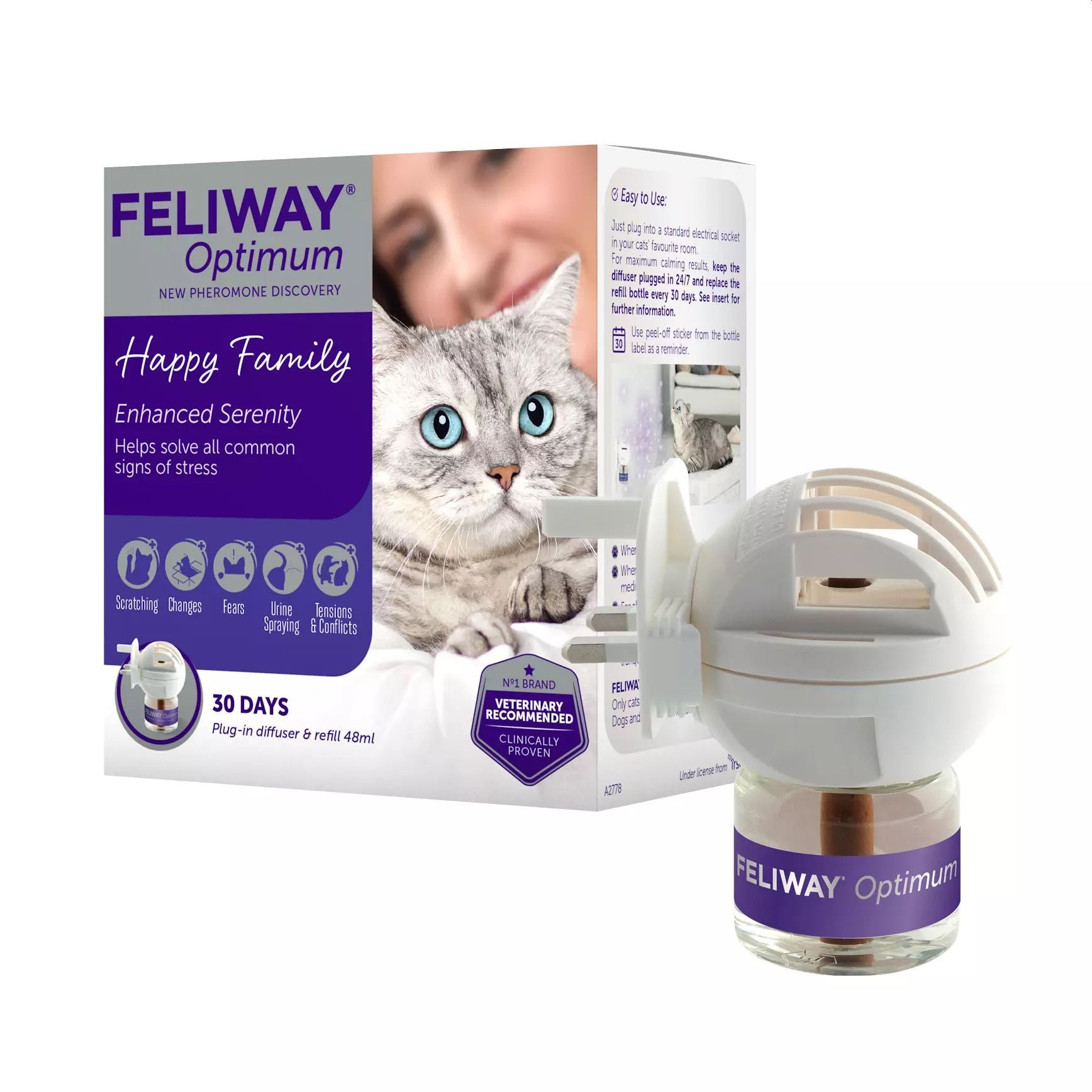 Feliway Optimum Diffuser Starter Pack