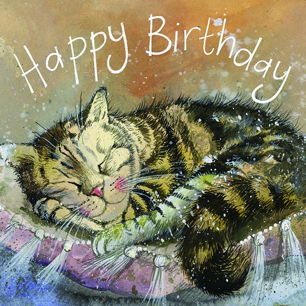Tarjeta de cumpleaños Sleep Tight por Alex Clark