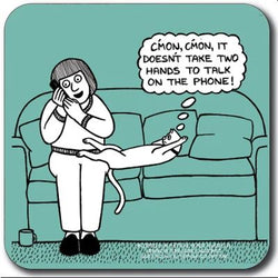 It Doesnt Take Two Hands Coaster