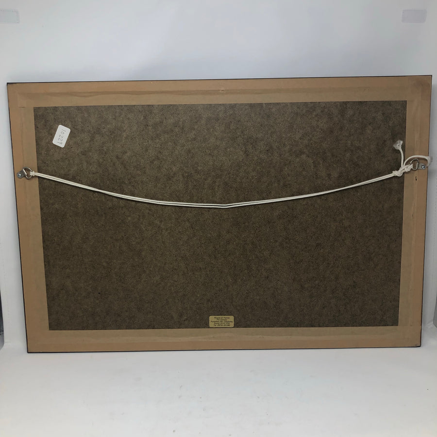 Vintage The Garden Party Limited Edition Framed Print by Linda Jane Smith