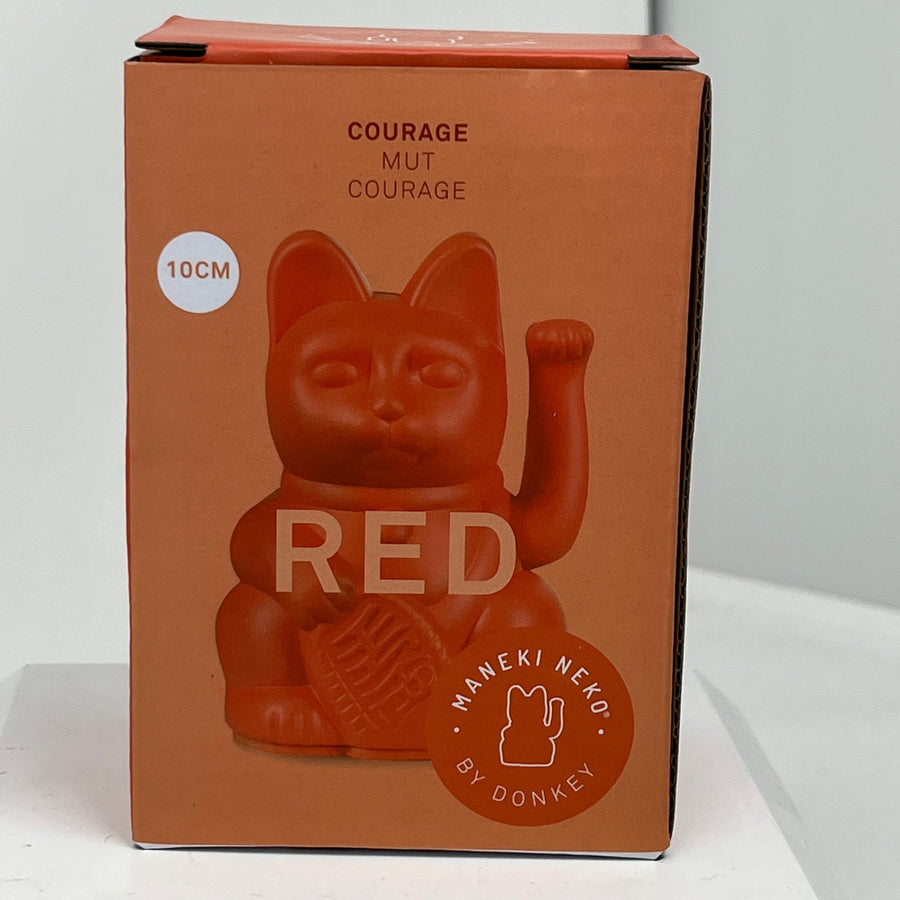 Maneki Neko Mini de Donkey ROJO